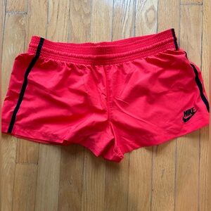Nike Bright Red Sports Shorts